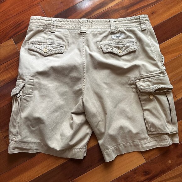 Polo Ralph Lauren - Khaki Cargo Shorts - Size 40 - Picture 2 of 4